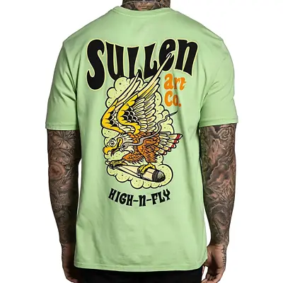 Buy Sullen Art Collective High 'N' Fly Premium Fit Mens T-Shirt Tattoo Art Clothing • 30.88£