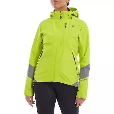 Buy Altura Nightvision Typhoon Womens Waterproof Jacket Lime • 117£
