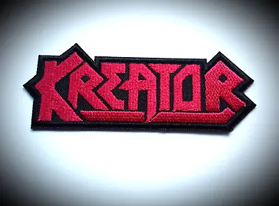 Buy Kreator Rock Band Iron Or Sew On Quality Embroidered Patch Uk Seller • 3.99£