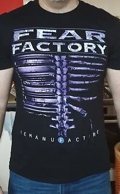 Buy Official Fear Factory T-shirt - Demanufacture - Size LARGE - Pre-owned • 15£