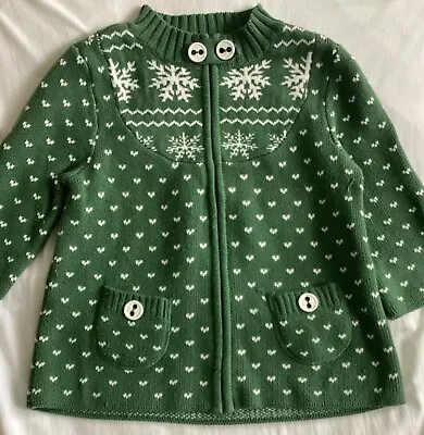 Buy DC Shoe Snowflake Sweater 3/4 Sleeve Woman’s Medium Cardigan • 15.20£