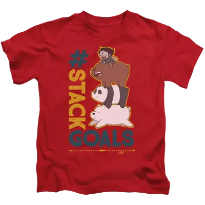 Buy We Bare Bears Stack Goals - Kid's T-Shirt • 19.89£