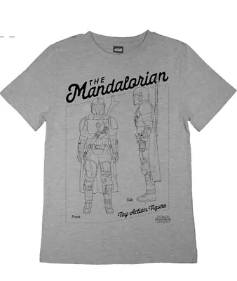 Buy Star Wars The Mandalorian Action Figure T-Shirt, Kids, 5-6 Years • 1.95£