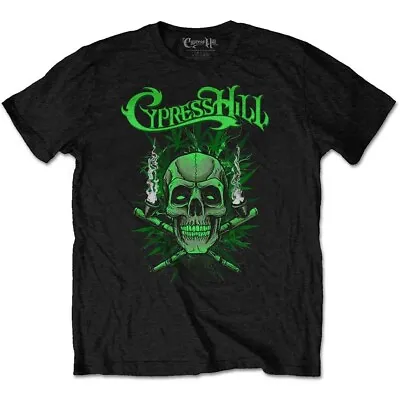 Buy CYPRESS HILL UNISEX T-SHIRT: TWIN PIPES Small Only • 16.99£