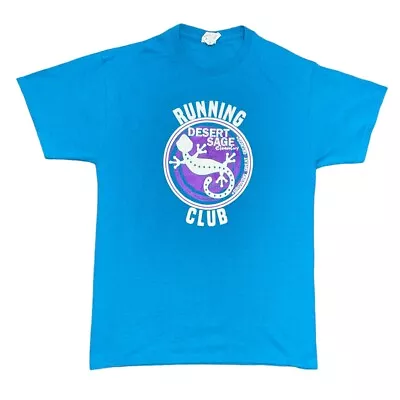 Buy Jerzees Men’s T-Shirt Tee Desert Sage School Phoenix Arizona Running Club M VGC • 12.99£