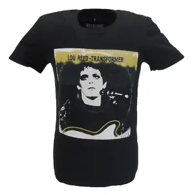 Buy Mens Black Official Lou Reed Transformer LP Cover T Shirt • 16.99£