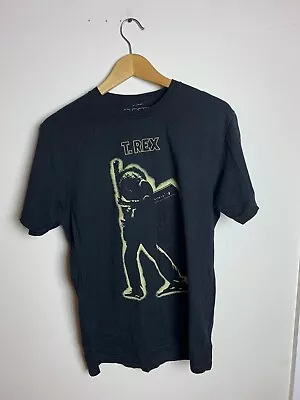 Buy T-Rex Black T-Shirt By Electric Boogie Productions Medium Size 100% Cotton • 20.02£