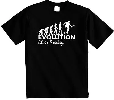 Buy Evolution Of Elvis Presley T Shirt Evolve Of The King Jailhouse Unisex T-shirt • 11.95£