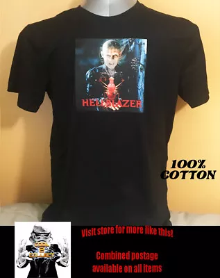 Buy Cool Retro Funny Movie Shirt - Hellraiser The Hellblazer • 15.46£