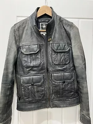 Buy G Star Leather Jacket Size S Woman  • 30£