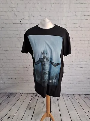 Buy Game Of Thrones Black Graphic Print T Shirt Mens Size XL (DG08) • 7.99£