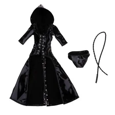 Buy 1:6 PU Gothic Style Clothing Female Dolls Outfits For 12 Inch Action Figures • 26.86£