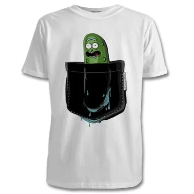 Buy Rick & Morty Pickle Rick T Shirt - Size S M L XL 2XL - Multi Colour • 19.99£