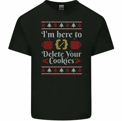 Buy Programmer Christmas T-Shirt Mens Funny Programming Tee Top Computer IT Cookies • 10.99£
