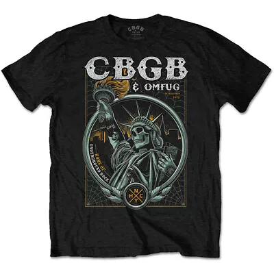Buy Cbgb Liberty Official Tee T-Shirt Mens Unisex • 15.99£