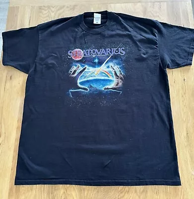 Buy Stratovarius Mens Band T-Shirt Black Size XXL Power Metal, Finland • 12.99£