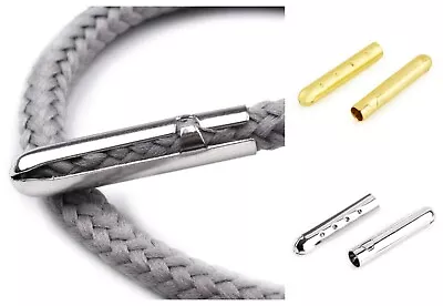 Buy Cord End Tip Tube Clasps For Joggers Hoodies Laces  • 2.45£