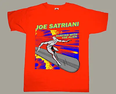 Buy Joe Satriani - Surfing With The Alien New Red Short/long Sleeve T-shirt • 13.19£