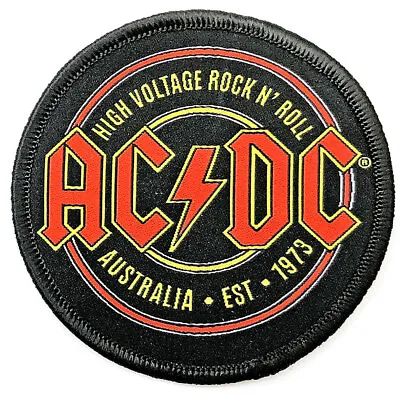 Buy AC/DC Sew On Patch Est. 1973 - Official Merchandise - Free Postage • 4.25£