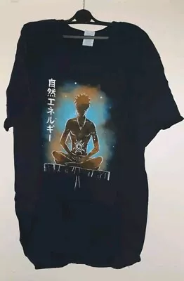 Buy Qwertee T Shirt L Black Naruto Style Never Worn • 6£