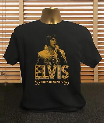 Buy Elvis Presley That's The Way It Is Celebrating 50 Years - Men's Elvis T Shirt • 14.99£