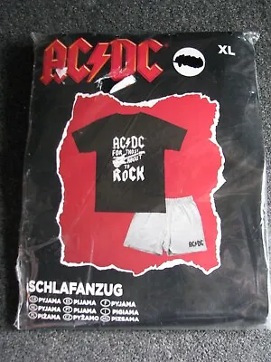 Buy AC/DC-Schlafanzug-Grösse XL-For Those About To Rock-Pyjama • 25.68£