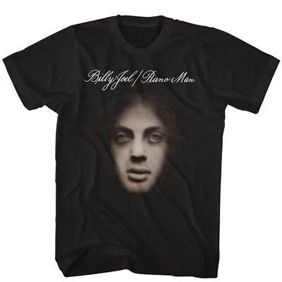 Buy Billy Joel The Piano Man Face Photo Men's T Shirt Rock Music Merch • 40.39£