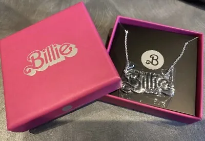 Buy BARBIE X BILLIE EILISH Official Merch SILVER NECKLACE Rare / Sold Out. • 65£