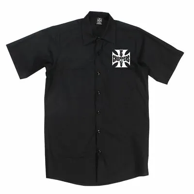 Buy West Coast Choppers Og Cross Atx Workshirt In Black **brand New & In Stock** • 49.99£