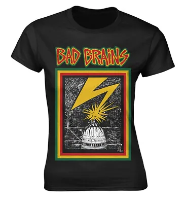 Buy Bad Brains Bad Brains Womens Fitted T-Shirt OFFICIAL • 10.59£
