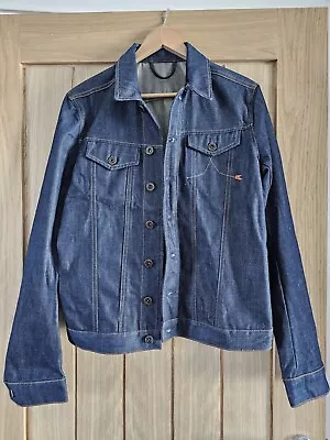 Buy GSUS INDUSTRIES Dark Wash  Denim Jacket Size Medium - W: M • 45£