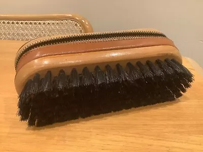 Buy 1950s Real Cowhide “Guinness” Clothes Brush With Zipped Compartment & Comb VGC • 9.25£