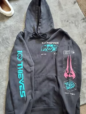 Buy Official Halo 100 Thieves Mens Large Hoodie 100% Cotton Spartan 117 • 75£