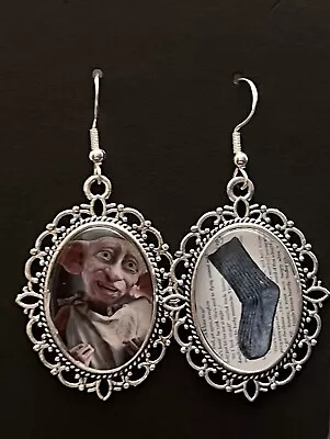 Buy DOBBY & SOCK EARRINGS - HARRY POTTER GIFT COLLECTABLE - PLEASE READ -Jewellery • 9.95£