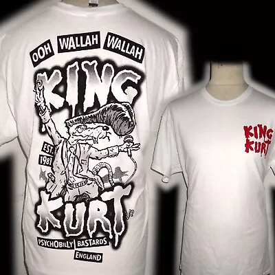 Buy King Kurt 100% Unique Psychobilly Punk  T Shirt Large Bad Clown Clothing • 16.99£