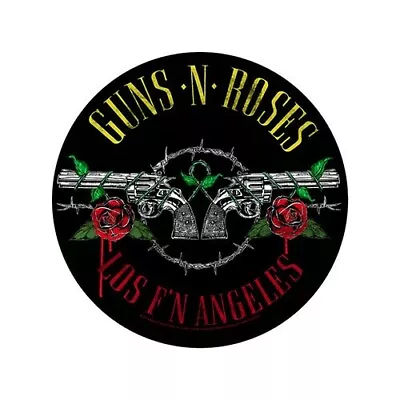 Buy GUNS N ROSES BACK PATCH : LOS F'N ANGELES : Round Circle Official Licenced Merch • 8.95£