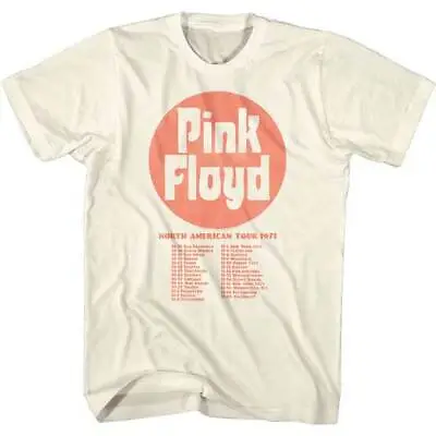 Buy Pink Floyd North American Tour Dates 1971 Men's T Shirt Psychedelic Music Merch • 39.92£