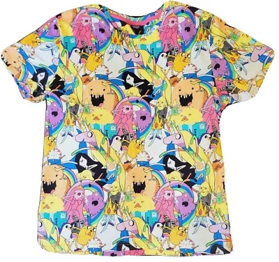 Buy Adventure Time Graphic Print T-Shirt, Designer Fashion Clothing, 2XL • 23£