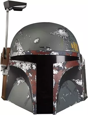 Buy Hasbro Star Wars Boba Fett Premium Electronic Helmet - Dent In Helmet • 165£