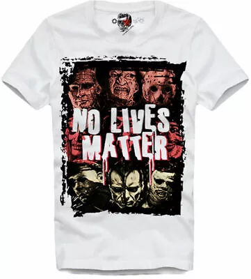 Buy E1syndicate T Shirt  No Lives Matter  Freddy Jason Pennywise Hellraiser Blm 5266 • 22.78£