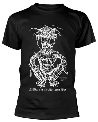 Buy Darkthrone A Blaze/Morning Star Black T-Shirt NEW OFFICIAL • 16.59£