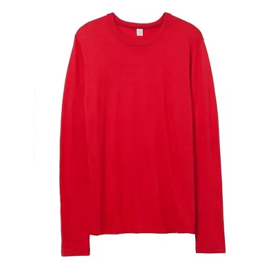 Buy Alternative Apparel Mens 50/50 Keeper Long Sleeve T-Shirt RW7148 • 7.59£