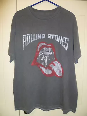 Buy Rolling Stones - 2023 Original  Vintage/retro Style  Dark Grey T-shirt (over S) • 7.99£