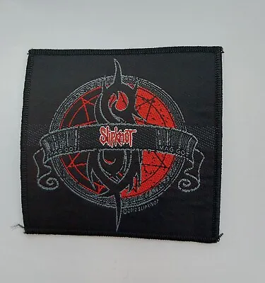 Buy Official Slipknot Logo Sew On Woven Patch NEW M95 • 4.20£