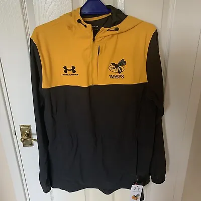 Buy Wasps Rugby Training Hoodie Size Small Mens Brand New With Tags Under Armour • 18£