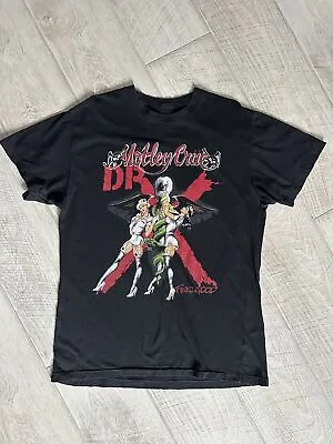 Buy Motley Crue T-Shirt Vintage 1989 Dr. Feelgood Tour Promo Size XL • 156.38£