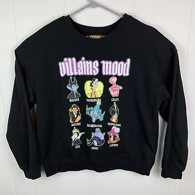 Buy Disney Villains Pullover Sweatshirt Black Women’s XXXL (21) • 23.16£