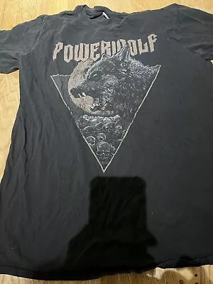 Buy Powerwolf T Shirt Size L • 10£
