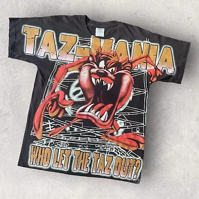 Buy Tasmanian Devil Vintage Style Graphic T-shirt - Large Great Condition ✅ • 55£