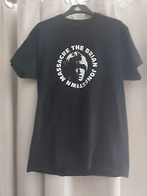 Buy The Brian Jonestown Massacre  T-shirt Logo Black / Navy T-Shirt Uk Size Medium  • 30£